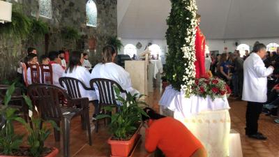 Campo Mendes â€“ Santa missa das 8 h marca recepÃ§Ã£o dos devotos 